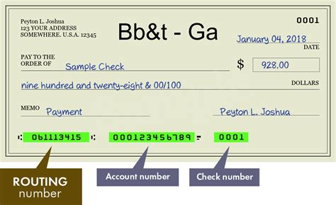 Routing number bb&t virginia - Here are the steps and information required to successfully receive a wire transfer from BB S.A. accounts via a BB S.A. branch. Please note that in order to avoid errors which may result in delayed delivery of funds to the designated BB Americas Bank account, you must follow the instructions fully and ensure that SWIFT and ABA ROUTING NUMBER ... 